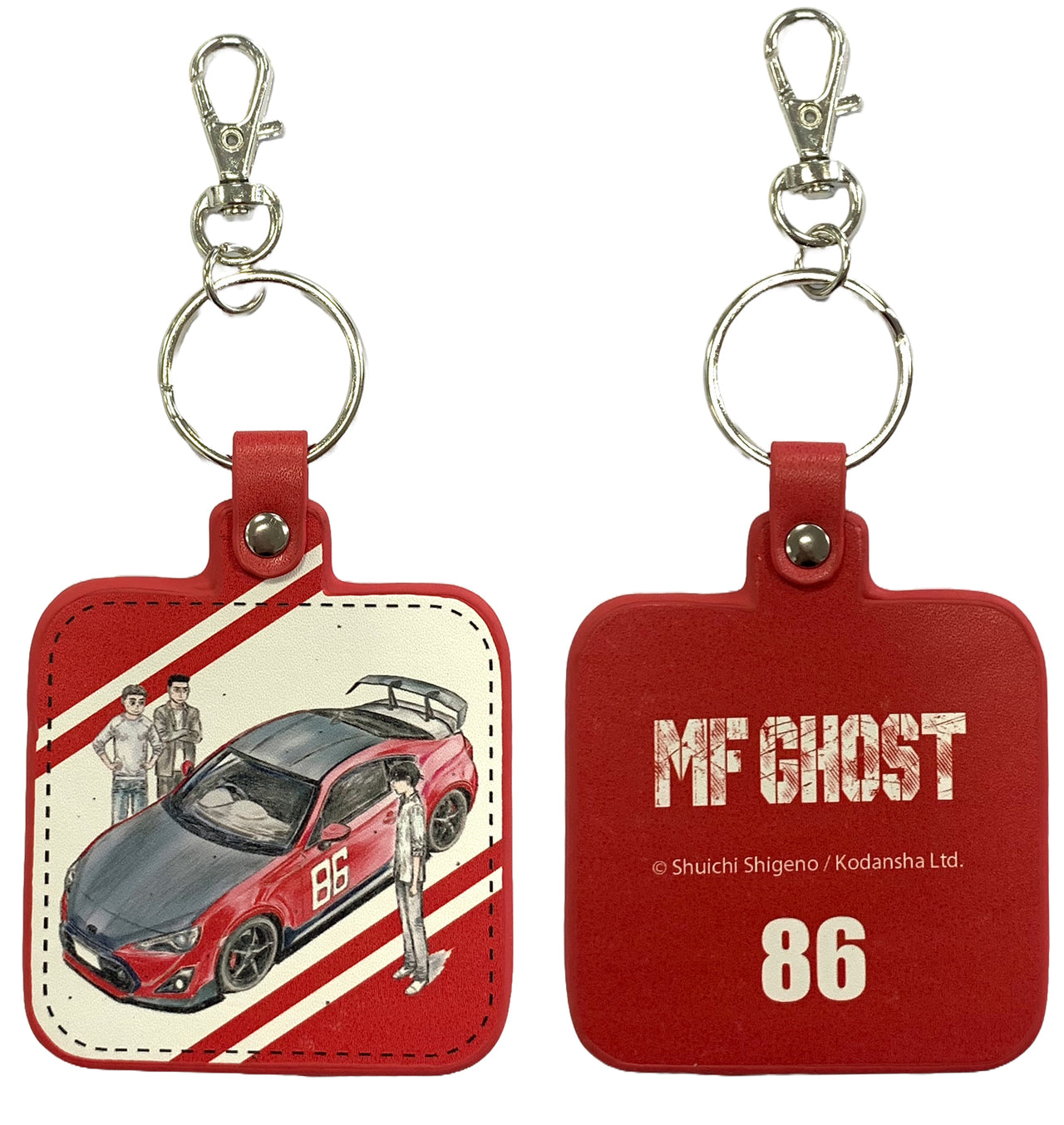 MF GHOST (COMIC) - GT86 PU KEYCHAIN