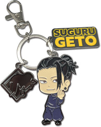 Thumbnail for JUJUTSU KAISEN S2 - SUGURU GETO WITH ICON THREE CHARM KEYCHAIN