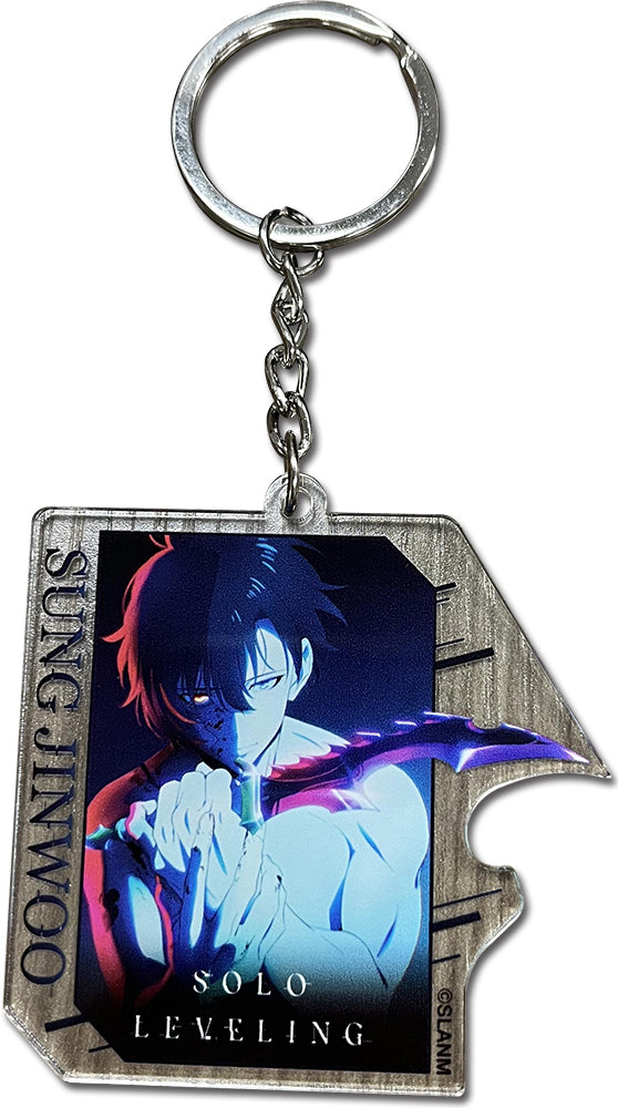 SOLO LEVELING - TEASER ART SUNG JINWOO KEYCHAIN
