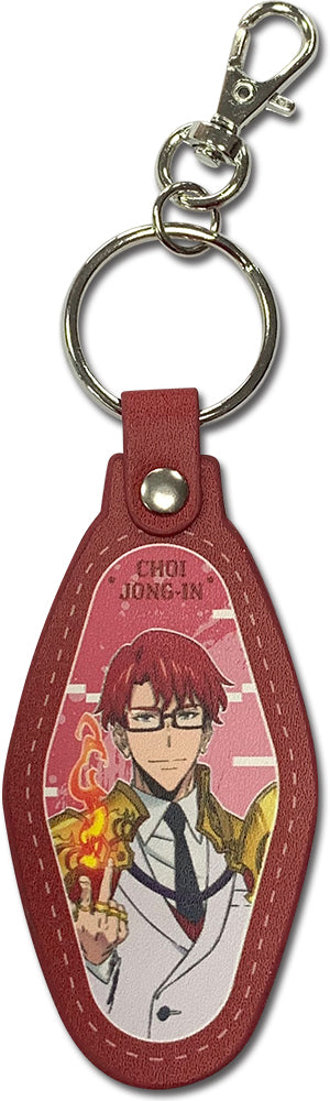 SOLO LEVELING - CHOI JONG-IN PU KEYCHAIN