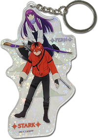Thumbnail for FRIEREN BEYOND JOURNEY'S END - STARK & FERN FLYING LASER ACRYLIC KEYCHAIN