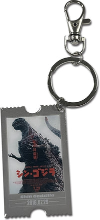 Thumbnail for GODZILLA ORIGINAL SERIES - GODZILLA POSTER #04 METAL KEYCHAIN