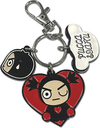 Thumbnail for PUCCA - GARU THREE CHARMS KEYCHAIN