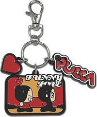 Thumbnail for PUCCA - PUCCA & GARU- 02 THREE CHARMS KEYCHAIN