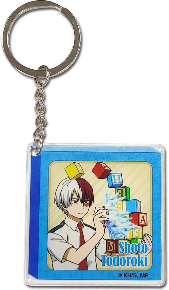MY HERO ACADEMIA - S3 SHOTO TODOROKI BLOCK KEYCHAIN