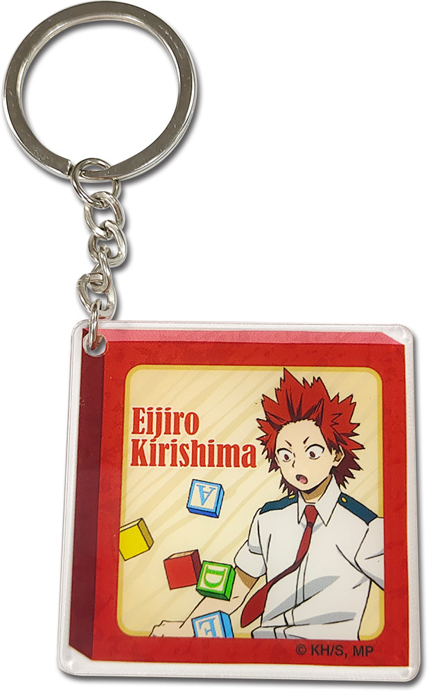 MY HERO ACADEMIA - S3 KIRISHIMA EIJIRO BLOCK KEYCHAIN