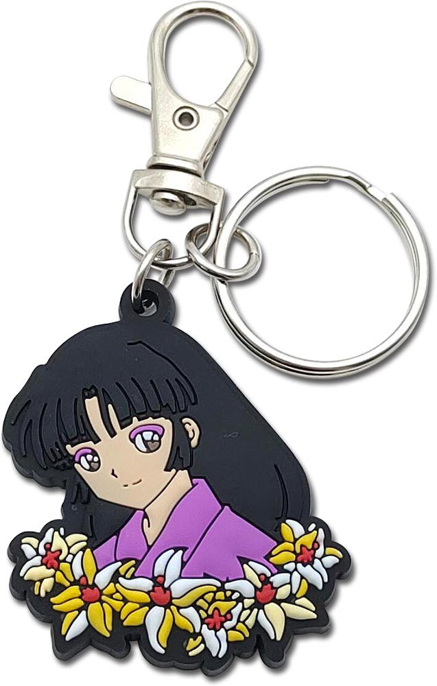 INUYASHA - SANGO FLOWERS PVC KEYCHAIN