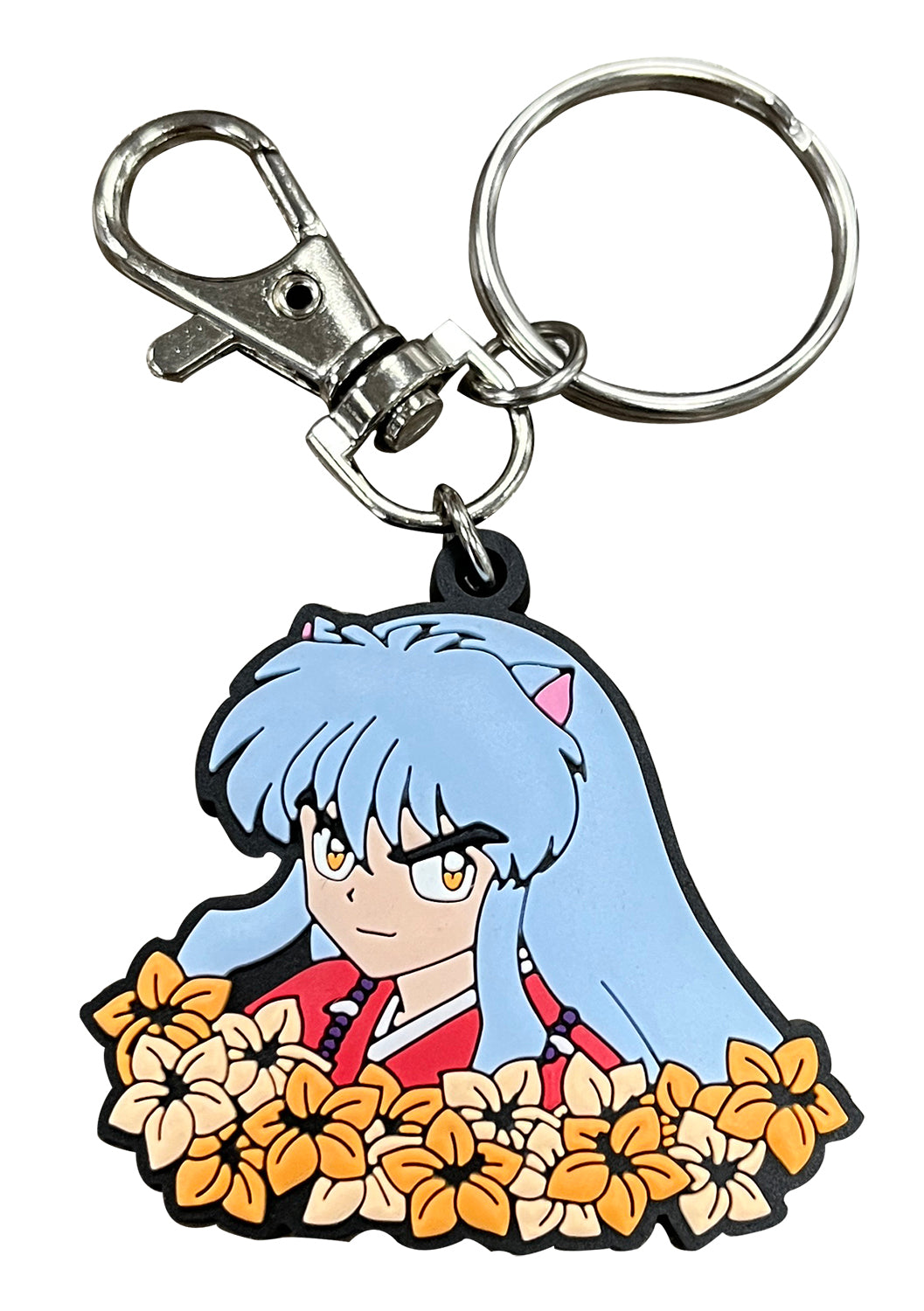 INUYASHA - INUYASHA FLOWERS PVC KEYCHAIN