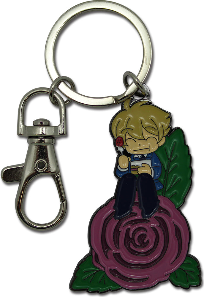OURAN HIGH SCHOOL HOST CLUB - SD MITSUKUNI METAL KEYCHAIN