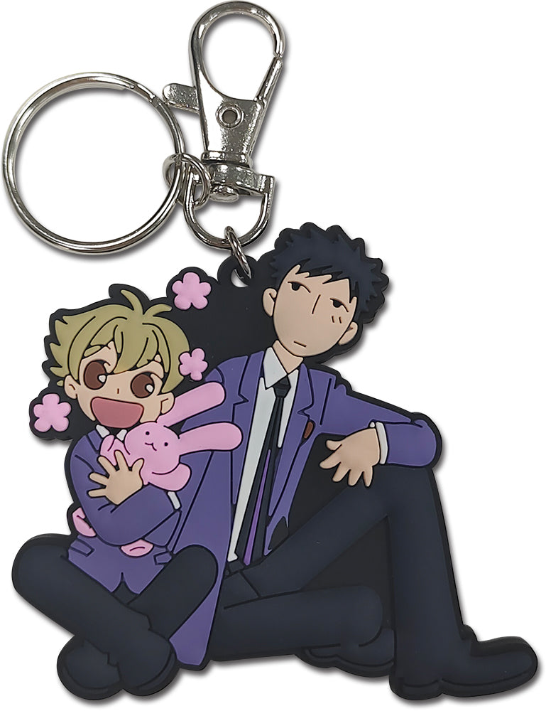 OURAN HIGH SCHOOL HOST CLUB - HONEY AND MORI PVC KEYCHAIN