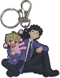Thumbnail for OURAN HIGH SCHOOL HOST CLUB - HONEY AND MORI PVC KEYCHAIN