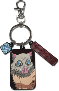 Thumbnail for DEMON SLAYER - INOSUKE HASHIBIRA THREE CHARM KEYCHAIN
