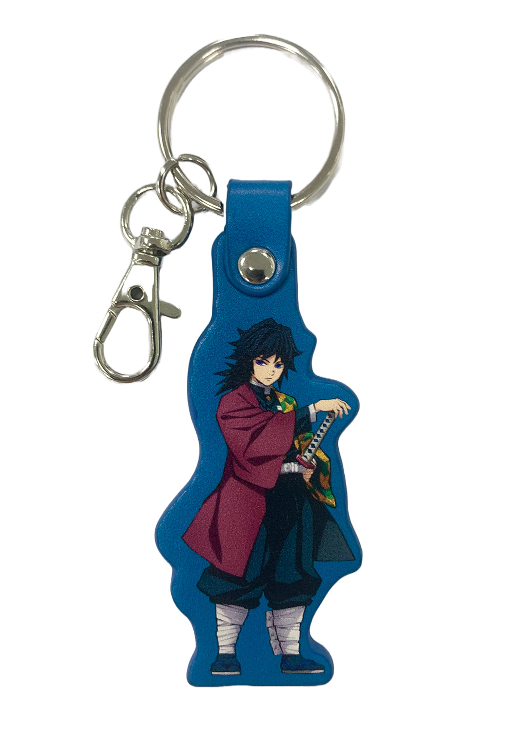 DEMON SLAYER - GIYU TOMIOKA PU KEYCHAIN