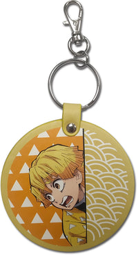 Thumbnail for DEMON SLAYER - ZENITSU PU CIRCLE KEYCHAIN