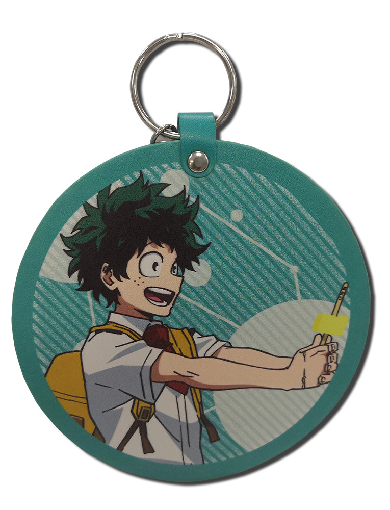 MY HERO ACADEMIA S2 - DEKU CIRCLE PU KEYCHAIN