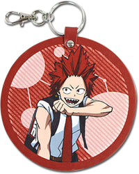 Thumbnail for MY HERO ACADEMIA S2 - EIJIRO KIRISHIMA CIRCLE PU KEYCHAIN