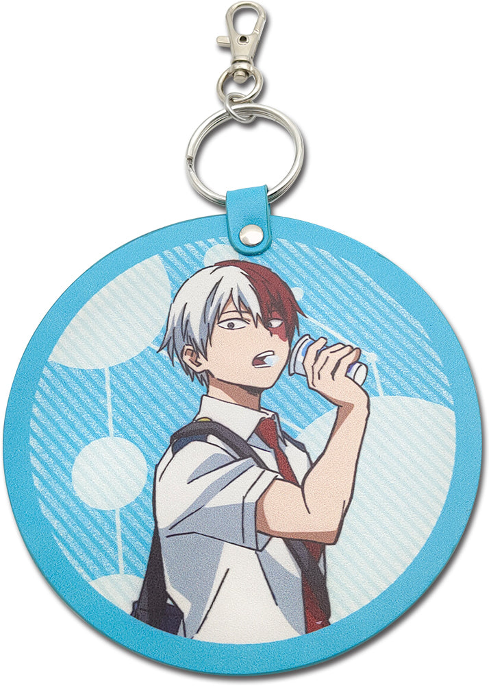 MY HERO ACADEMIA S2 - TODOROKI CIRCLE PU KEYCHAIN