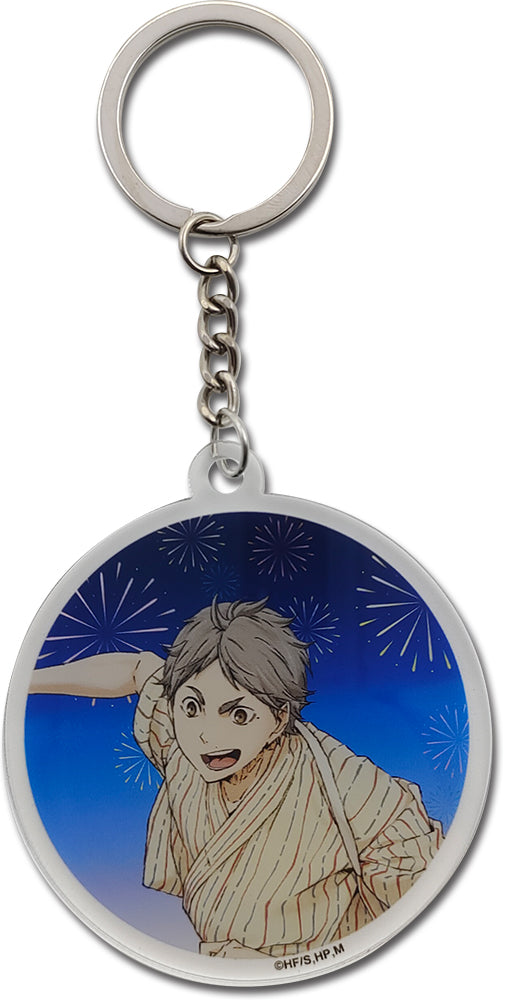 HAIKYU!! S3 - FIREWORK SUGAWARA ACRYLIC KEYCHAIN