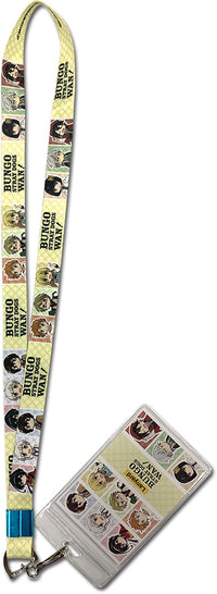 Thumbnail for BUNGO STRAY DOGS WAN! - GROUP YELLOW LANYARD