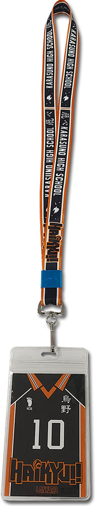 Thumbnail for HAIKYU!! - KARASUNO HIGH SCHOOL JERSEY STYLE 01 LANYARD