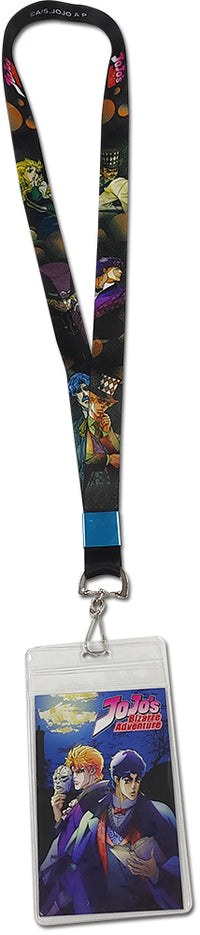 Thumbnail for JOJO S1 - CHARACTER GROUP PATTERN LANYARD