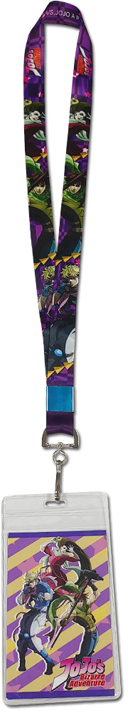 Thumbnail for JOJO S1 - GROUP SQUARE PATTERN LANYARD