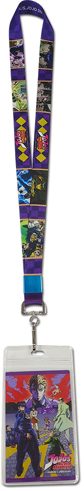 JOJO S3 - GROUP SCREENSHOT RHOMBIC PATTERN LANYARD
