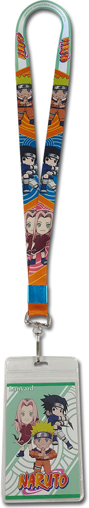 Thumbnail for NARUTO - CHARACTER GROUP SD CIRCLE LANYARD