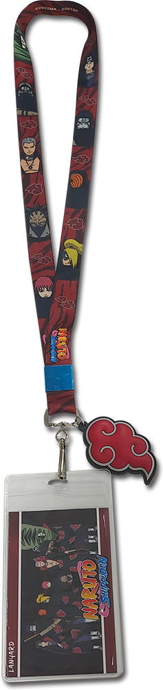 NARUTO SHIPPUDEN - AKATSUKI GROUP #02 LANYARD