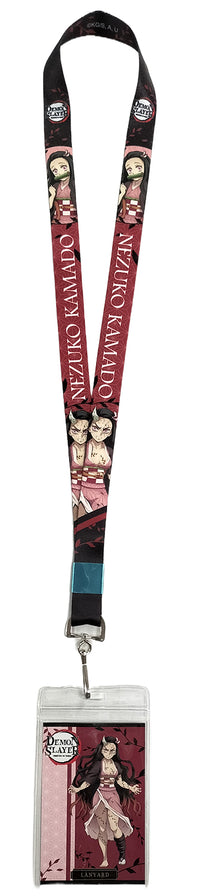Thumbnail for DEMON SLAYER TV2 - NEZUKO KAMADO PATTERN LANYARD