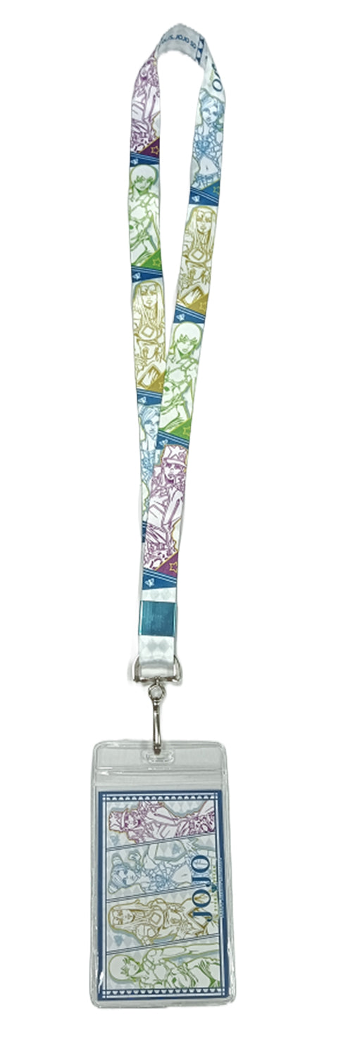 JOJO S5 STONE OCEAN - CHARACTER LINE ART GROUP#1 LANYARD