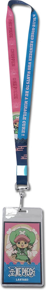 Thumbnail for ONE PIECE - CHOPPER ICON AND VERBIAGE LANYARD