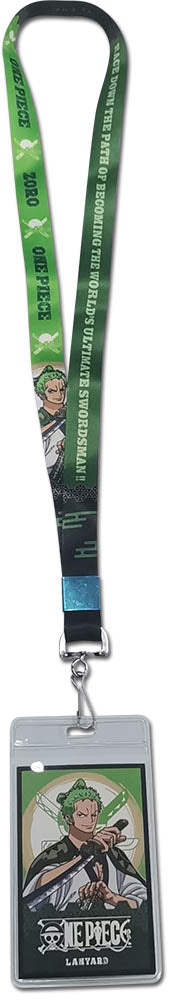 Thumbnail for ONE PIECE - ZORO ICON AND VERBIAGE LANYARD