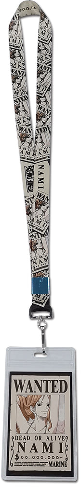 Thumbnail for ONE PIECE - NAMI WANTED POSTER STYLE #1 LANYARD