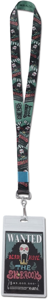 Thumbnail for ONE PIECE - BROOK WANTED POSTER STYLE #1 LANYARD
