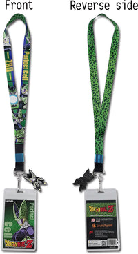 Thumbnail for DRAGON BALL Z - PERFECT CELL WITH PATTERN LANYARD