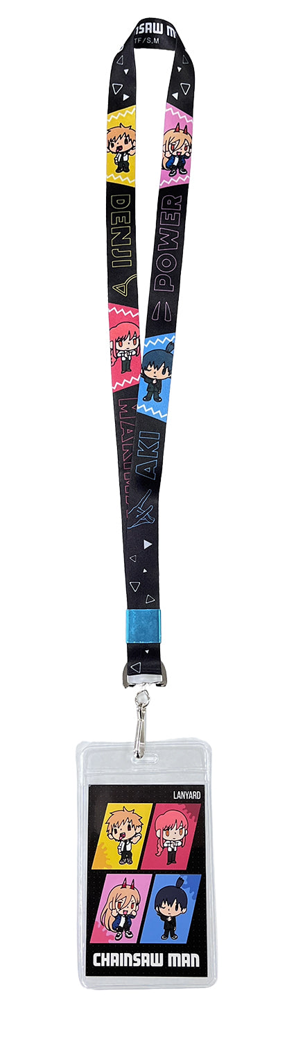 CHAINSAW MAN- SD GROUP LANYARD