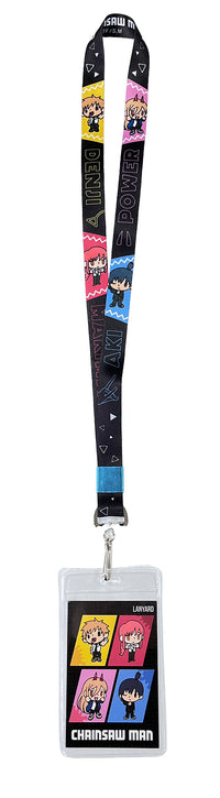 Thumbnail for CHAINSAW MAN- SD GROUP LANYARD