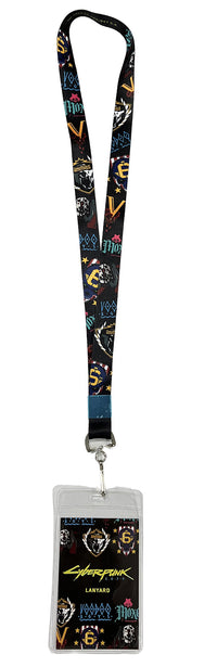 Thumbnail for CYBERPUNK 2077 - GANGS ICON LANYARD