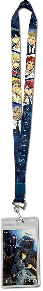 Thumbnail for SOLO LEVELING - GROUP HEAD IMAGE LANYARD