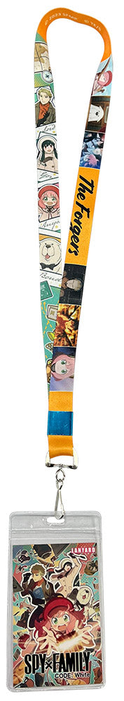 Thumbnail for SPY X FAMILY CODE WHITE - THE FORGERS PHOTO STYLE LANYARD