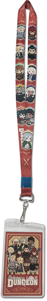 DELICIOUS IN DUNGEON - CHARACTER SD GROUP LANYARD