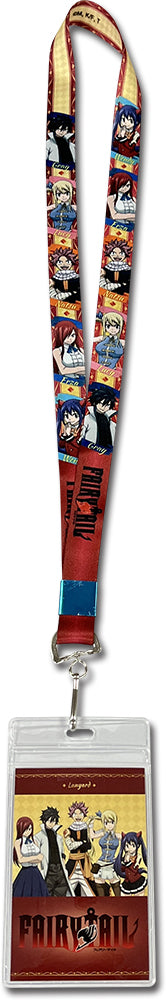 Thumbnail for FAIRY TAIL S9 - MAIN CHARACTER LANYARD