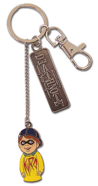Thumbnail for DEATH NOTE KIRA FINGER PUPPET METAL KEYCHAIN
