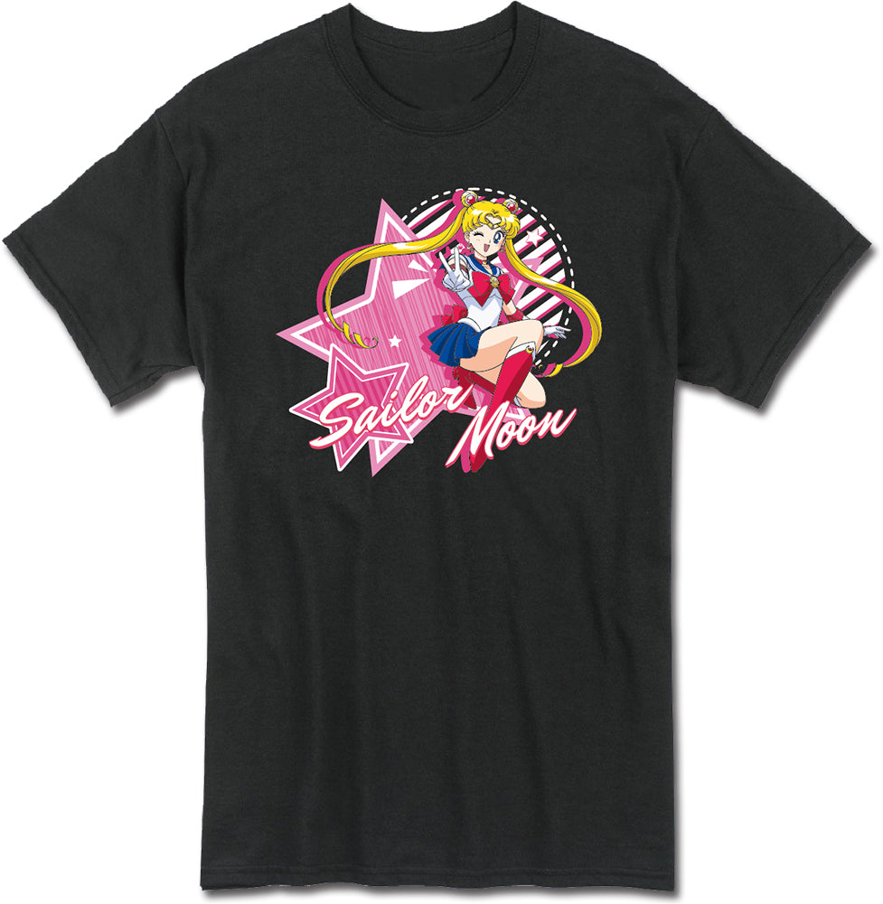 SAILOR MOON - SAILOR MOON WITH STAR MEN'S T-SHIRT