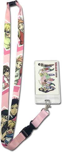 Thumbnail for OURAN HIGH SCHOOL HOST CLUB - PINK LANYARD