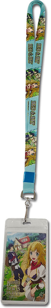 BANISHED FROM THE HEROS PARTY - RED & PIT LANYARD