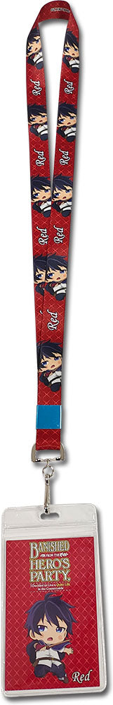 Thumbnail for BANISHED FROM THE HEROS PARTY - RED LANYARD
