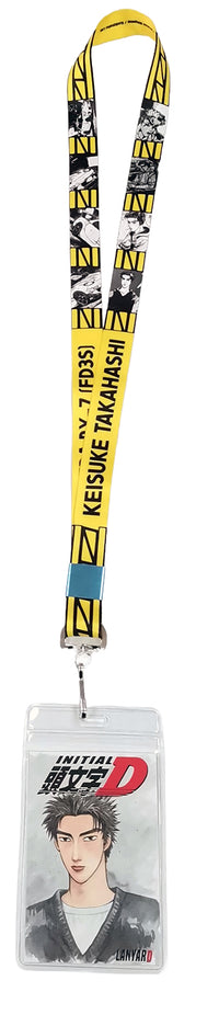 Thumbnail for INITIAL D (COMIC) - KEISUKE TAKAHASHI LANYARD
