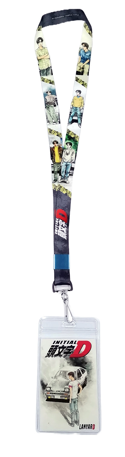 INITIAL D (COMIC) - TAKUMI FUJIWARA COVERS LANYARD